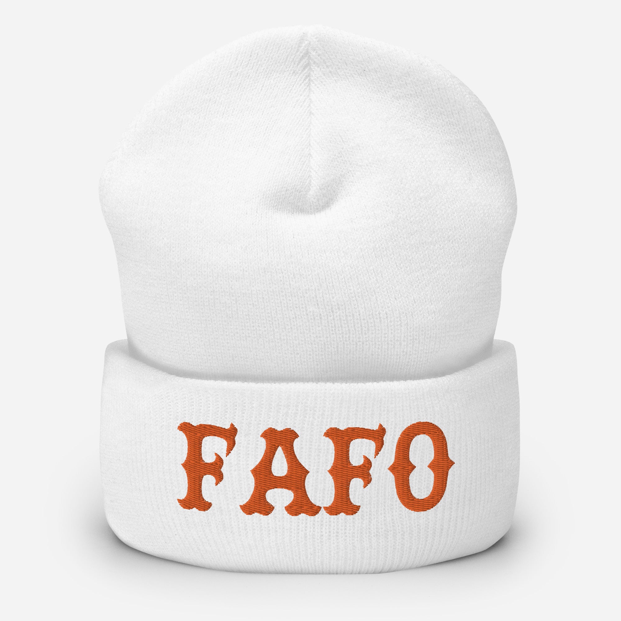 FAFO (Orange) Beanie
